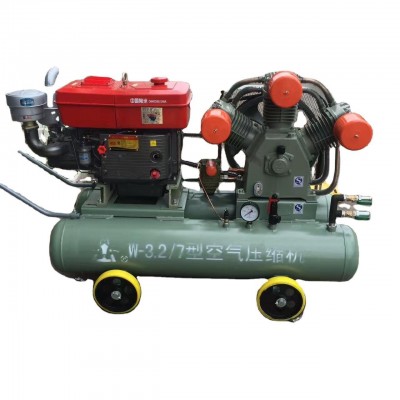 批发经济实用空压机W-3.2/7 开山矿用柴油移动活塞空压机图5