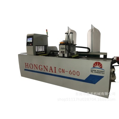 厂家供应600CNC-伺服全自动无尾料切铝机散热器下料铝型材切割机图5