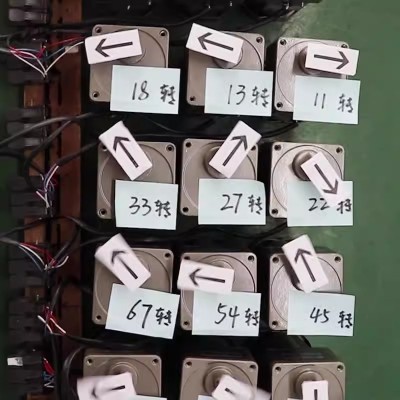 220v小型调速电机90W120W/400w三相交流马达单相异步齿轮减速电机图2