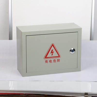 厂家直供动力配电箱监控抱杆盒室内基业控制箱明装照明配电柜图3