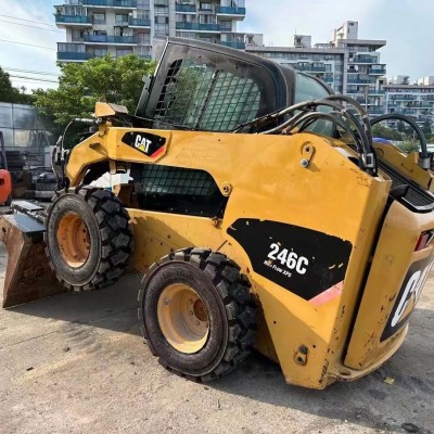 卡特彼勒滑移装载机CAT 246C四驱Caterpillar 小型铲车图4