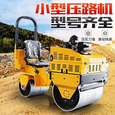 小型压路机 2吨双钢轮压土机1吨手扶座驾压实机5吨震动3吨压路机图2