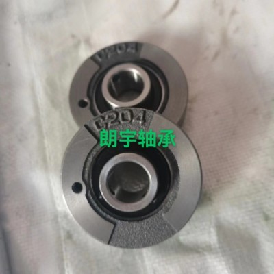 外球面带圆环座轴承SBC204轴承SBC205农机用圆形黑色座子油嘴图2