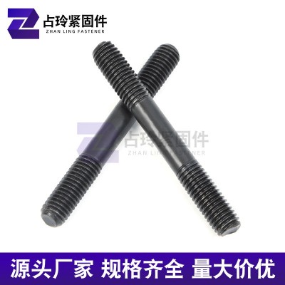 厂家销售高强度热镀锌双头螺栓 8.8级全螺纹螺柱紧固件双头螺丝图5