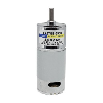 减速电机直流12V24V微型齿轮正反转调速电动机低速有刷大扭矩马达图4