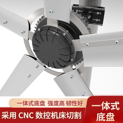工业吊扇7.3米-4.9米永磁工业吊扇厂房车间用通风降温 工业大吊扇图3