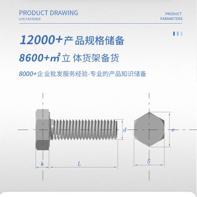 不锈钢螺栓 2520(310S)耐高温锅炉六角头螺栓 不锈钢外 六角螺栓图2