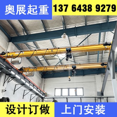 新型1T2T2.8T欧式变频电动单梁桥式起重机-配套环链电动葫芦图2