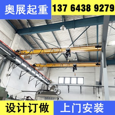 新型1T2T2.8T欧式变频电动单梁桥式起重机-配套环链电动葫芦图3