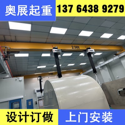 洁净车间万级十万级防尘标准无尘式欧式单梁双梁起重机图3