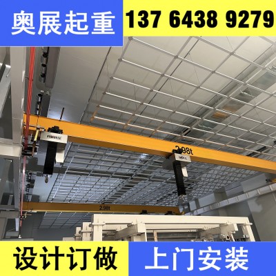 洁净车间万级十万级防尘标准无尘式欧式单梁双梁起重机图2