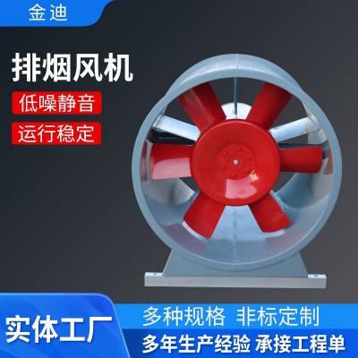 HTF消防排烟风机 工程防爆轴流风机 耐高温地库消防排烟 风机图4