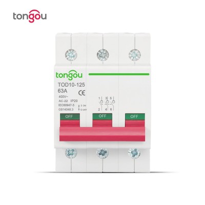 3P 63A 100A 隔离开关 主开关 外贸 亚马逊 速卖通 TOD10-125图2