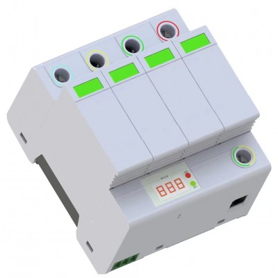 腾泰浪涌保护器家用楼层电涌保护器写字楼防雷过载保护开关防雷器图6