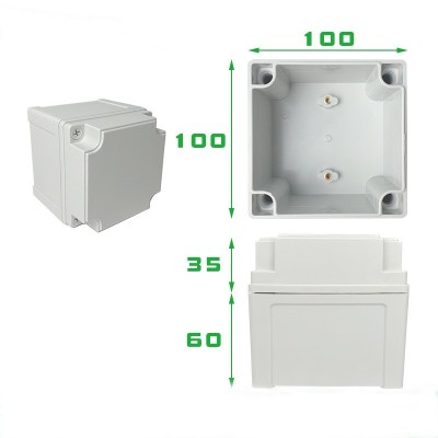 IP66塑料防水盒ABS接线盒电源开关控制盒电气盒室外接线塑料盒图4