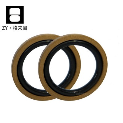 厂家供应油缸活塞孔用四氟 铜粉组合 格莱圈 ST型密封件 STD图3