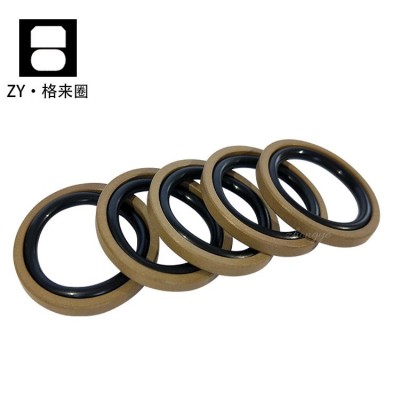 厂家供应油缸活塞孔用四氟 铜粉组合 格莱圈 ST型密封件 STD图5