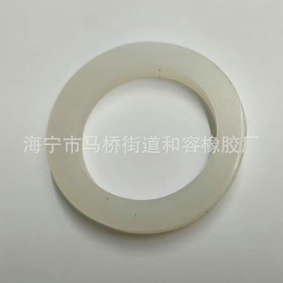 厂家供应圆形硅胶垫片防水密封圈垫片批发防震橡胶密封平垫图3