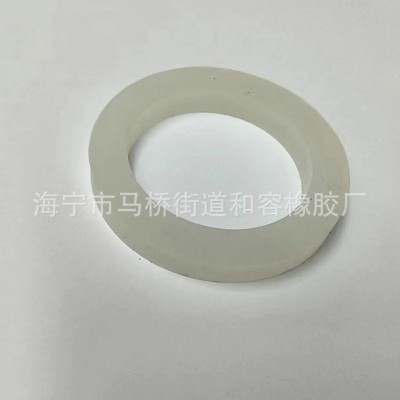 厂家供应圆形硅胶垫片防水密封圈垫片批发防震橡胶密封平垫图2