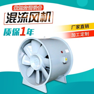 现货批发低噪音混流式排烟机碳钢SWF混流风机消防混流风机图2