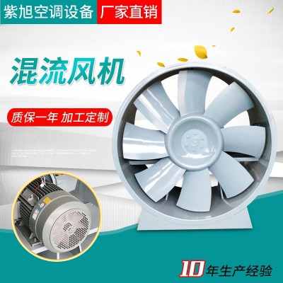现货批发低噪音混流式排烟机碳钢SWF混流风机消防混流风机图3