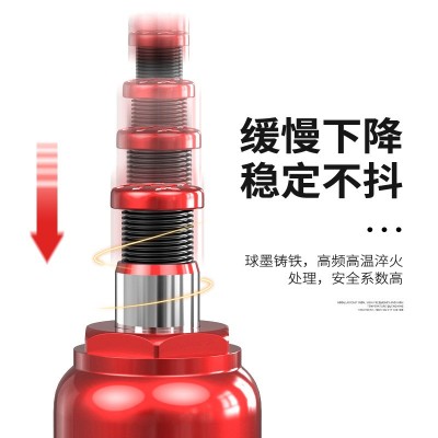 10t20t汽车维修起重用千斤顶加长加厚款手摇立式液压千斤顶图3
