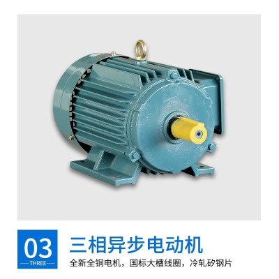 批发YE3三相异步电动机380V3KW4极0.55KW至4KW现货供应全铜足功率图5
