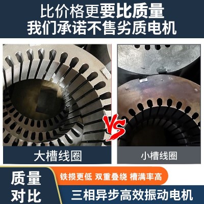 VB 直线筛混凝土三相异步振动电机矿山用振动脱水筛电机振打电机图3