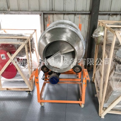 小型淀粉搅拌机 鼓式不锈钢粉末搅拌机 自动翻滚无尘鼓式搅拌机图4