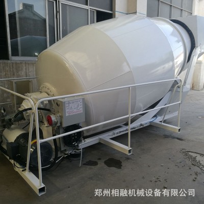 定制电机液压搅拌罐 5-7方小型搅拌罐 可干湿搅拌及其它材料搅拌图2