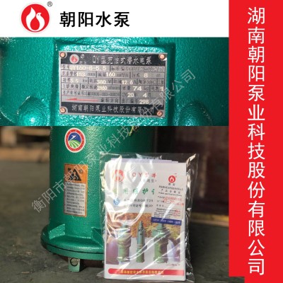 大流量潜水泵QY-50立方-22米扬程-5.5KW郴州现货批发朝阳抽水泵图2