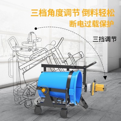杭州水泥砂浆电动搅拌机 环氧树脂 自流平混凝土搅拌罐 灰浆搅拌图4