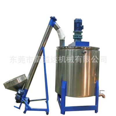 江苏工业搅拌罐 耐酸碱化工搅拌桶 1吨加热夹套反应釜厂家图4