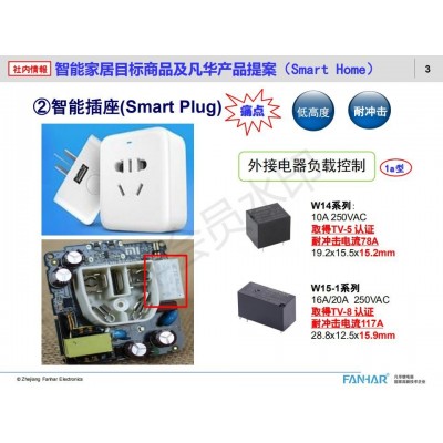 厂家直销16a250v继电器 32f常开继电器 智能家居用12v4脚继电器图3