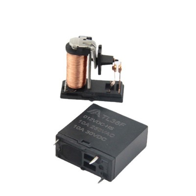 厂家36F继电器5V12V/24V10A 250VAC4脚1H常开薄型功率继电器0.25W图4