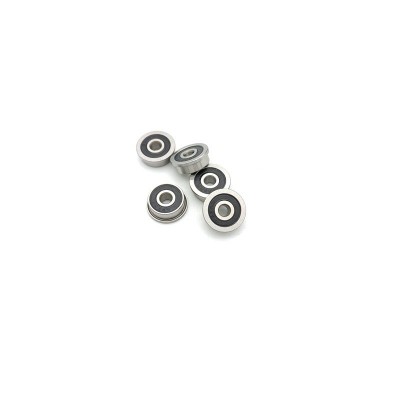 现货供应F623-2RS 黑色胶盖轴承3*10*4 mm 渔具用高精密法兰轴承图2