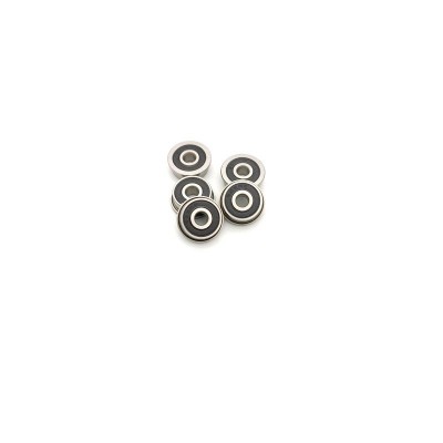 现货供应F623-2RS 黑色胶盖轴承3*10*4 mm 渔具用高精密法兰轴承图5