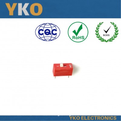 YKO原装拨码开关编码开关2.54直插1P2P3P4P5P稳定品质图3