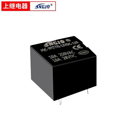 T73继电器小型大功率电磁继电器4/5脚JQC-3F-5/12/24VDC厂家供应图2
