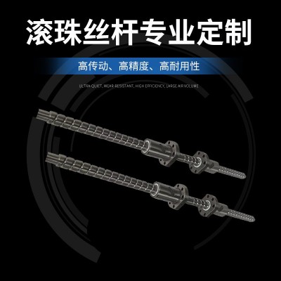 批发滚珠螺杆SFU0601机床组装高精度滚珠丝杆低噪音零件滚珠丝杆图4