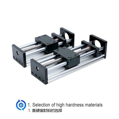 HLTNC 优惠伺服步进电机十字滑台滚珠丝杆小型电动导轨直线模组图3
