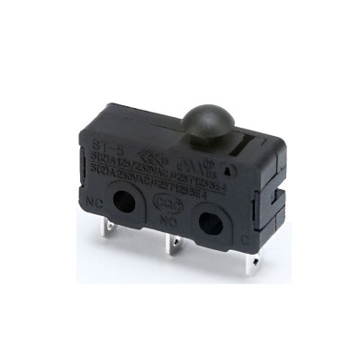 厂家直销微动开关ST-5-D1 90度左弯脚5A10A电流 电工电气限位开关图4
