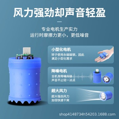 【暴力风扇电机】11万转直流无刷高速马达微型低压电吹风可定制图3