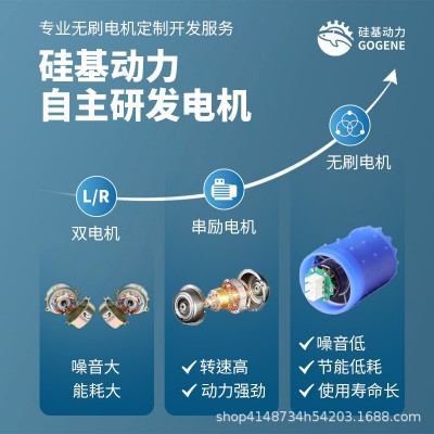 【暴力风扇电机】11万转直流无刷高速马达微型低压电吹风可定制图2