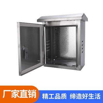 201、304不锈钢配电箱，防水防雨箱，不锈钢监控箱，不锈钢充电箱图4