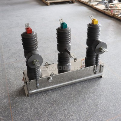 户外高压10KV真空断路器ZW32-12/T630柱上开关手动图2