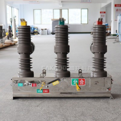 户外高压10KV真空断路器ZW32-12/T630柱上开关手动图3