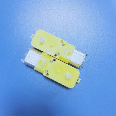 130TT铁盖减速电机.TT塑胶齿轮箱智能小车儿童玩具机器人微型马达图3