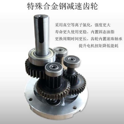 小型电机120W220V交流齿轮调速电机/减速电机 5IK120RGN-CF马达图2