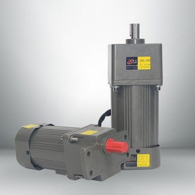 小型电机120W220V交流齿轮调速电机/减速电机 5IK120RGN-CF马达图3